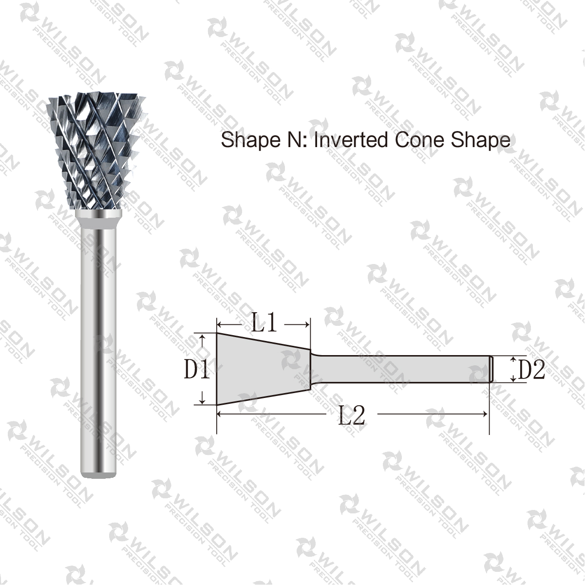 Shape N: Inverted Cone Shape - MX Cut
